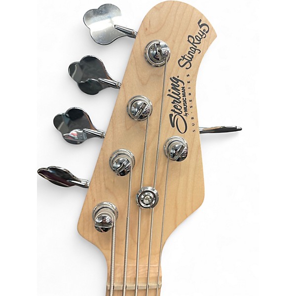 Used Sterling by Music Man SUB StingRay Ray5 Black Electric Bass Guitar