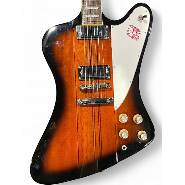 Used Epiphone Firebird Sunburst Solid Body Electric Guitar