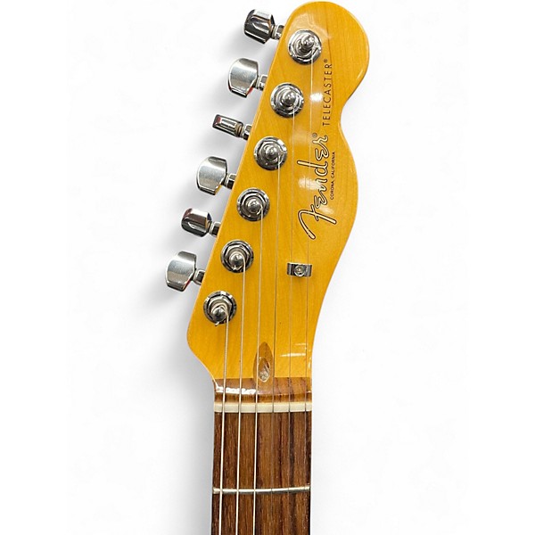 Used Fender American Professional II Telecaster Mystic Surf Green Solid Body Electric Guitar