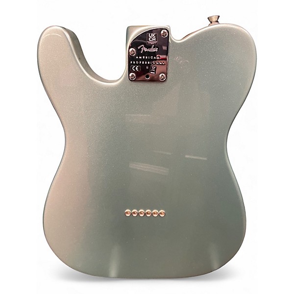Used Fender American Professional II Telecaster Mystic Surf Green Solid Body Electric Guitar
