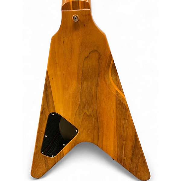 Vintage 1980 Gibson V2 Natural Solid Body Electric Guitar