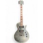 Used ESP LTD EC401QM Transparent Gray Solid Body Electric Guitar thumbnail