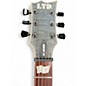 Used ESP LTD EC401QM Transparent Gray Solid Body Electric Guitar