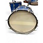 Vintage 1966 Ludwig 4 Piece Down Beat Blue Sparkle Drum Kit