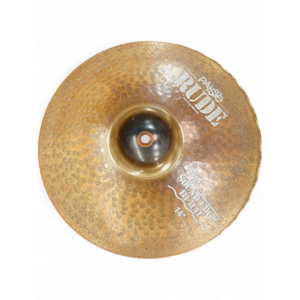 Used Paiste 14in Rude Hi Hat Pair Cymbal