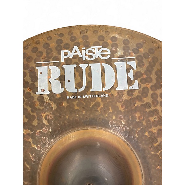 Used Paiste 18in Rude Basher Cymbal