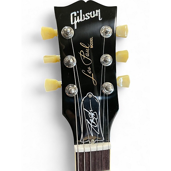Used Gibson Slash Signature Custom Les Paul Gold Top Solid Body Electric Guitar