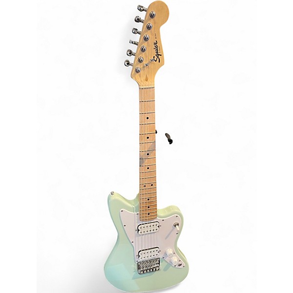 Used Squier Mini Jazzmaster Seafoam Green Solid Body Electric Guitar