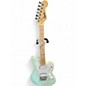 Used Squier Mini Jazzmaster Seafoam Green Solid Body Electric Guitar