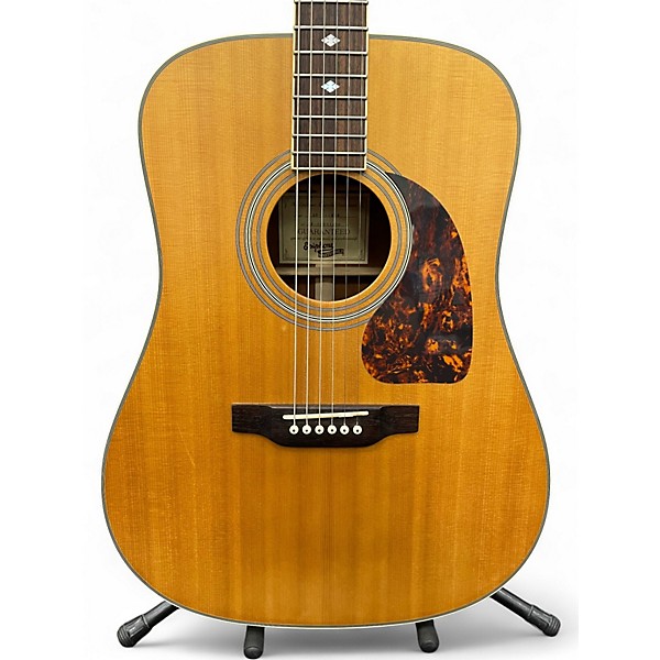 Used Epiphone Masterbuilt DR500MNS Natural Acoustic Guitar