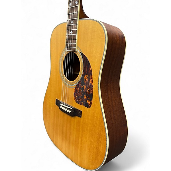 Used Epiphone Masterbuilt DR500MNS Natural Acoustic Guitar