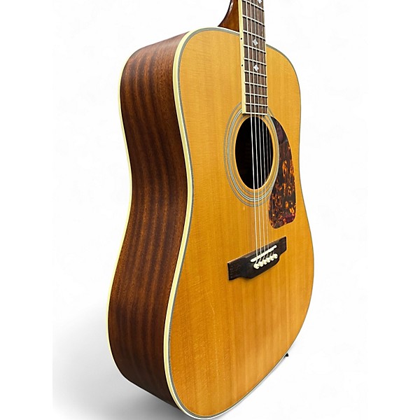 Used Epiphone Masterbuilt DR500MNS Natural Acoustic Guitar