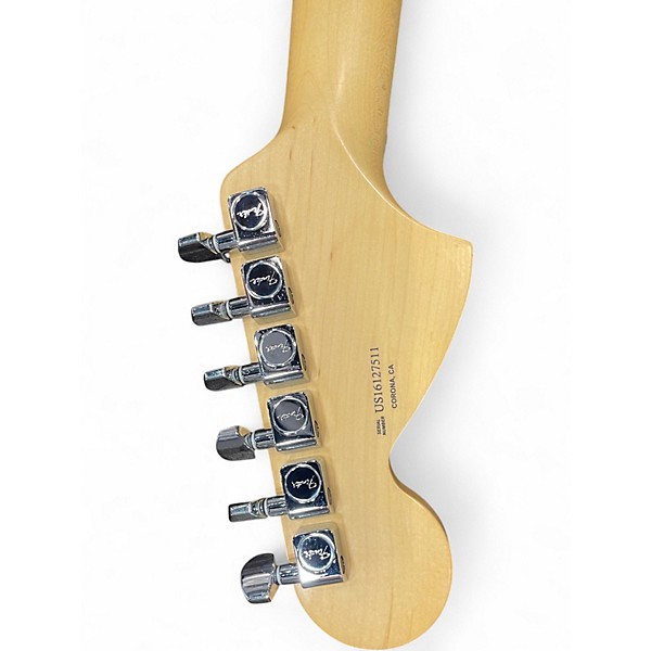 Used Fender American Special Stratocaster Black Solid Body Electric Guitar