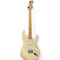 Used Fender Standard Stratocaster Cream Solid Body Electric Guitar thumbnail