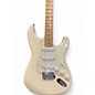 Used Fender Standard Stratocaster Cream Solid Body Electric Guitar