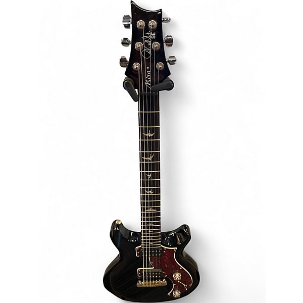 Used PRS Mira SE Black Solid Body Electric Guitar