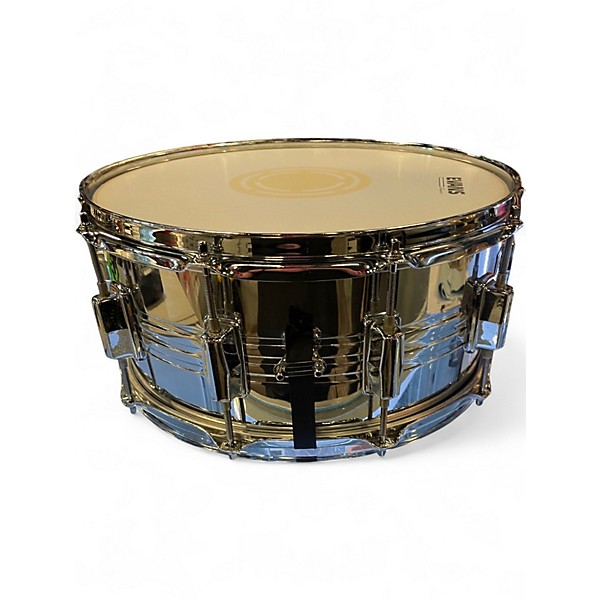 Used Pearl 14in Jupiter Chrome over brass Silver Drum