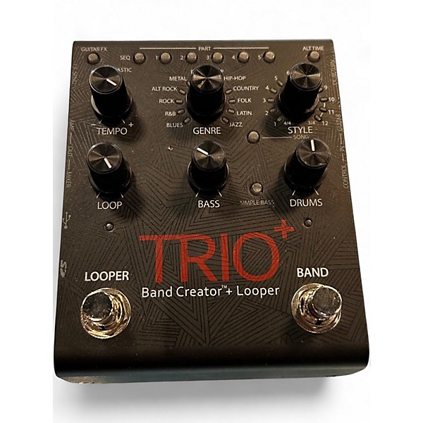 Used DigiTech Trio+ Band Creator Plus Looper Pedal