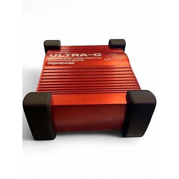 Used Behringer Ultra-G GI100 Battery / Phantom Powered DI Box Audio Interface