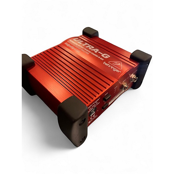 Used Behringer Ultra-G GI100 Battery / Phantom Powered DI Box Audio Interface