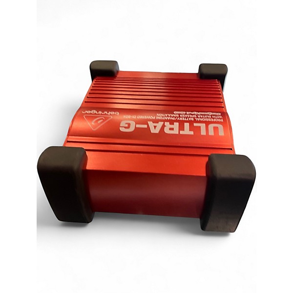 Used Behringer Ultra-G GI100 Battery / Phantom Powered DI Box Audio Interface