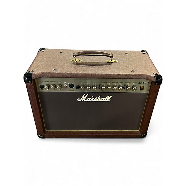 Used Marshall AS50D 50W 2X8 Acoustic Guitar Combo Amp