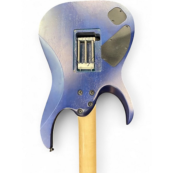 Used Ibanez RGA42FM BLUE LAGOON BURST FLAT Solid Body Electric Guitar