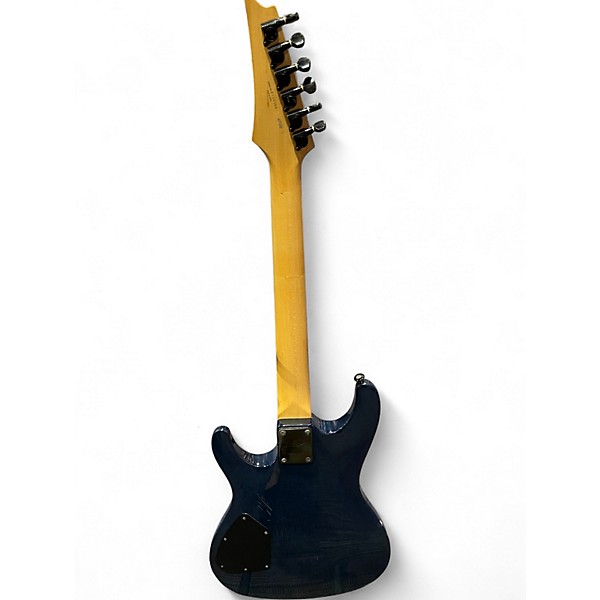 Used Ibanez 470S Trans Blue Solid Body Electric Guitar
