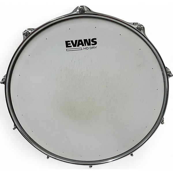 Used Pork Pie 14X6.5 Maple Snare Brandied Peach/Mahogany Stripe Drum