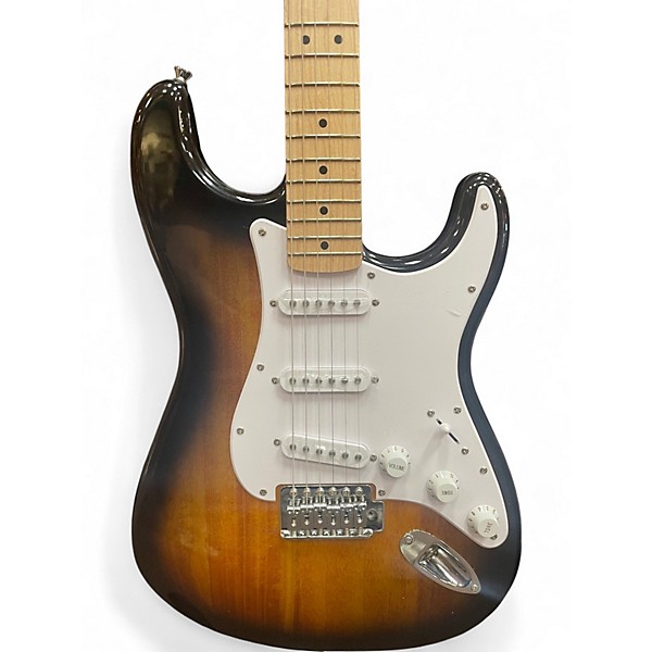 Used Squier Bullet Stratocaster SUNBURST Solid Body Electric Guitar