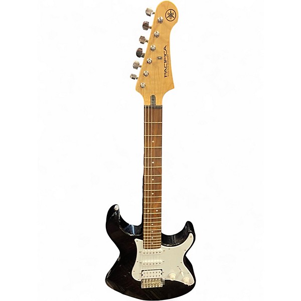 Used Yamaha Pacifica Black Solid Body Electric Guitar