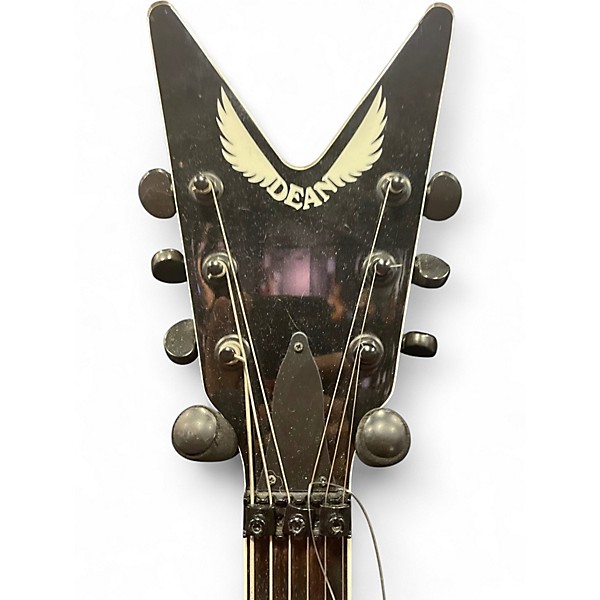 Used Dean cadillac x Black Solid Body Electric Guitar