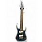 Used 2025 Legator Ninja X Multi Scale 8 arctic blue Solid Body Electric Guitar thumbnail