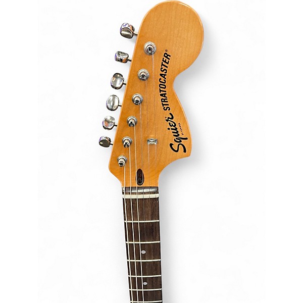 Used Squier CLASSIC VIBE 70S HSS STRATOCASTER Olympic White Solid Body Electric Guitar