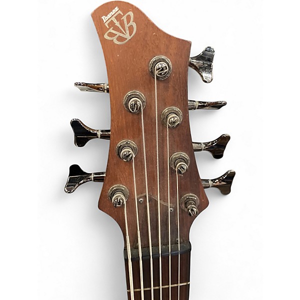Used Ibanez BTB7 7 String Low Gloss Natural Electric Bass Guitar