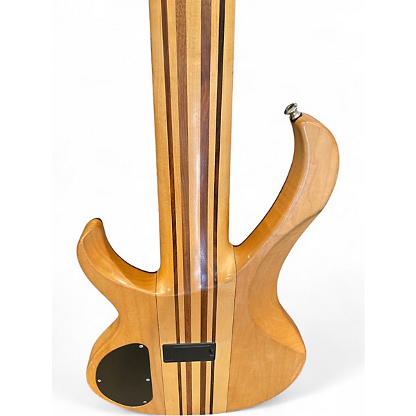 Used Ibanez BTB7 7 String Low Gloss Natural Electric Bass Guitar