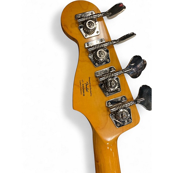 Used Squier Classic Vibe 70s Jazz Bass Natural Electric Bass Guitar