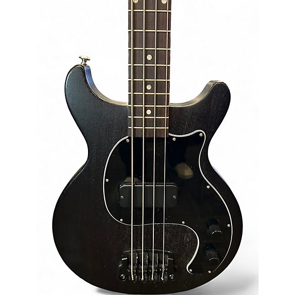 Used Gibson Les Paul Junior Tribute DC Bass Black Electric Bass Guitar