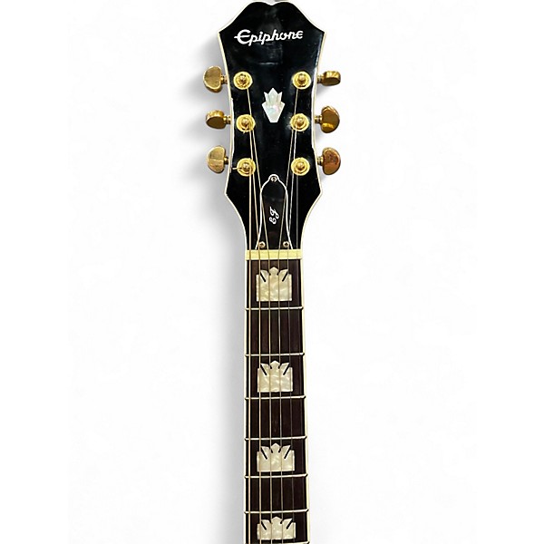 Used Epiphone EJ200SCE Sunburst Acoustic Electric Guitar