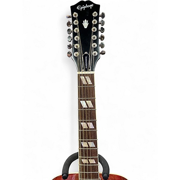Used Epiphone INSPIRED BY GIBSON HUMMINGBIRD 12 STRING Sunburst 12 String Acoustic Electric Guitar