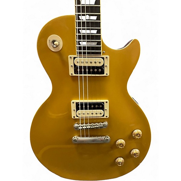 Used Epiphone Les Paul Traditional Pro Gold Top Solid Body Electric Guitar