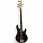 Used Sterling by Music Man Ray5 5 String Ruby Red Burst Electric Bass Guitar thumbnail