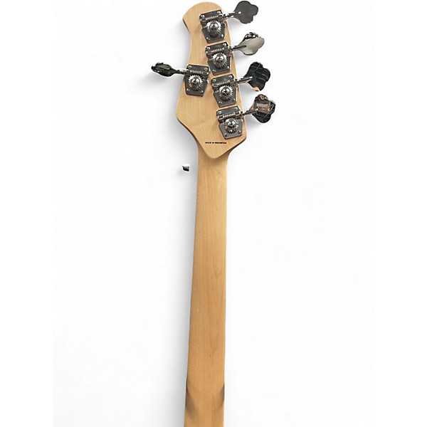 Used Sterling by Music Man Ray5 5 String Ruby Red Burst Electric Bass Guitar