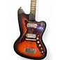 Vintage 1960 Silvertone 1478 Crimson Red Burst Solid Body Electric Guitar