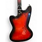 Vintage 1960 Silvertone 1478 Crimson Red Burst Solid Body Electric Guitar