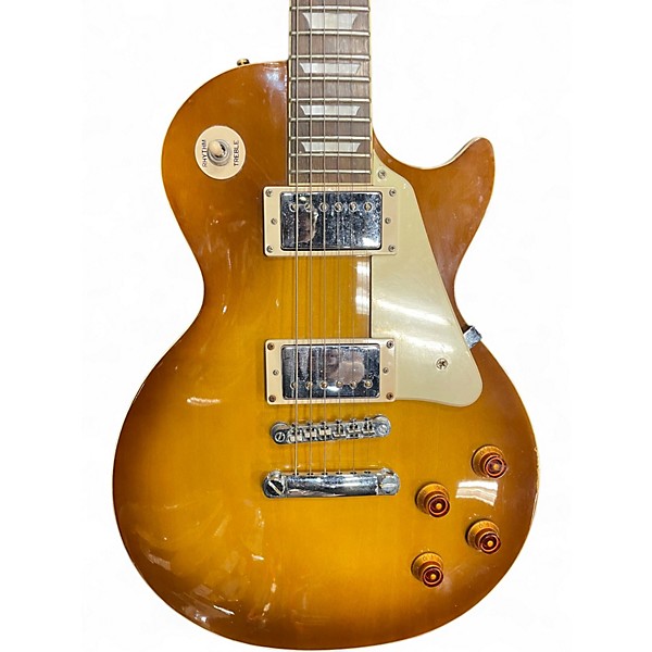 Used 2008 Epiphone Les Paul Standard Honey Burst Solid Body Electric Guitar