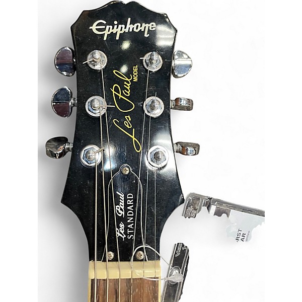 Used 2008 Epiphone Les Paul Standard Honey Burst Solid Body Electric Guitar