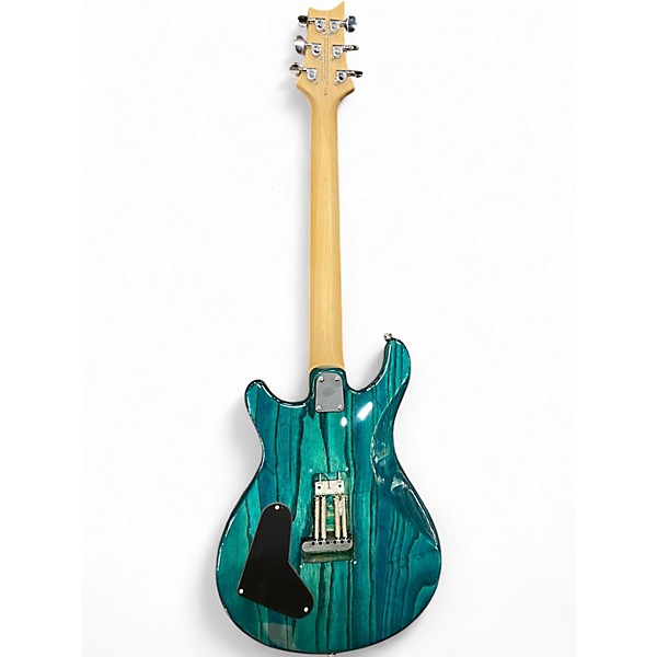 Used PRS SE SWAMP ASH SPECIAL BLUE IRIS Solid Body Electric Guitar