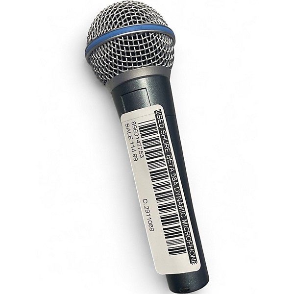 Used Shure Beta 58A Dynamic Microphone