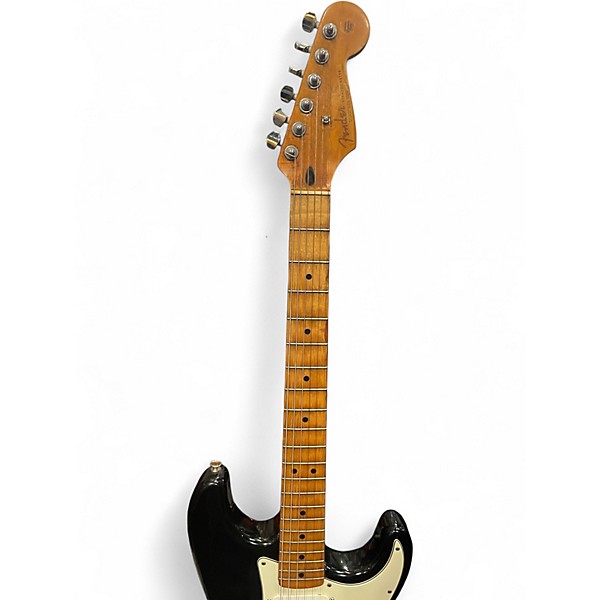 Used Fender PARTSCASTER Black Solid Body Electric Guitar